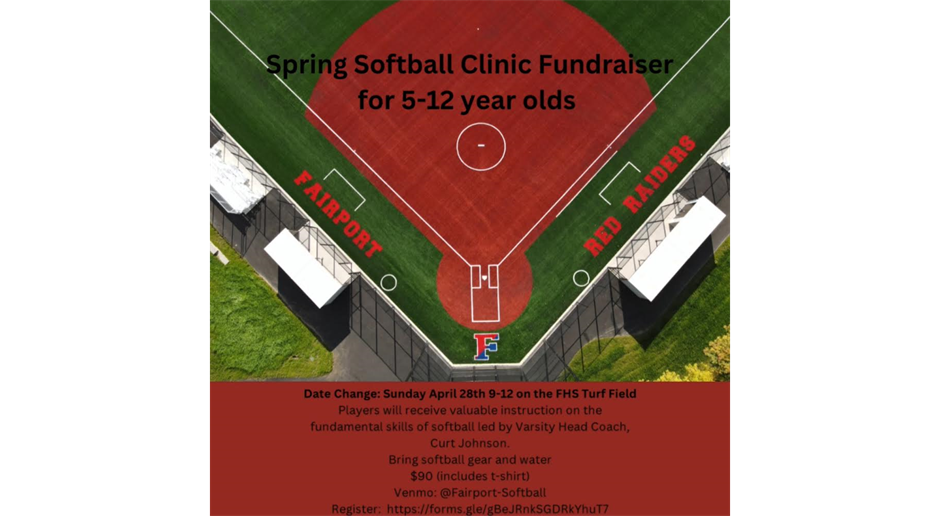 Spring Softball Clinic Fundraiser
