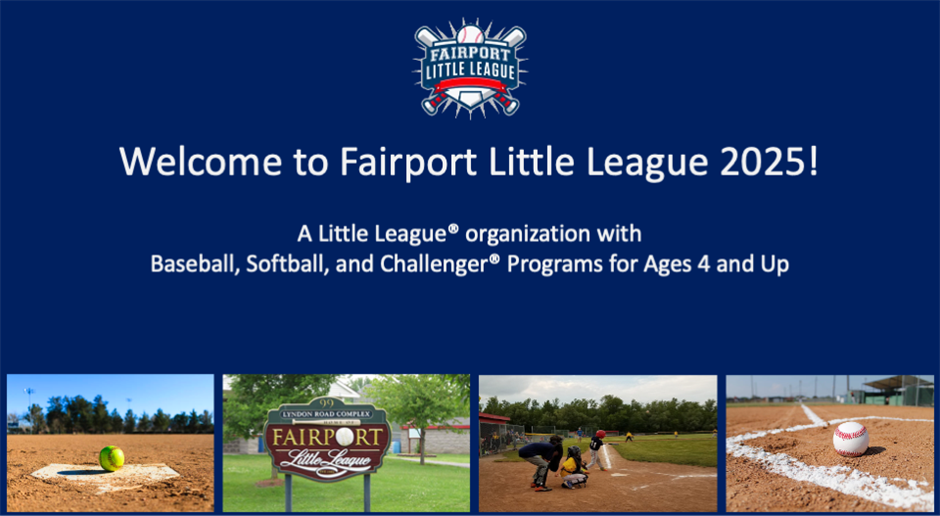 Welcome to Fairport Little League