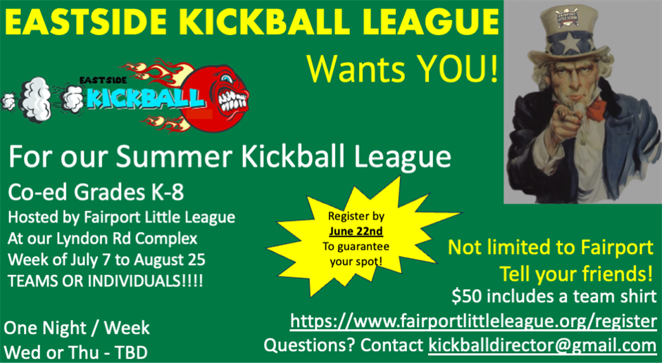2025 Summer Kickball