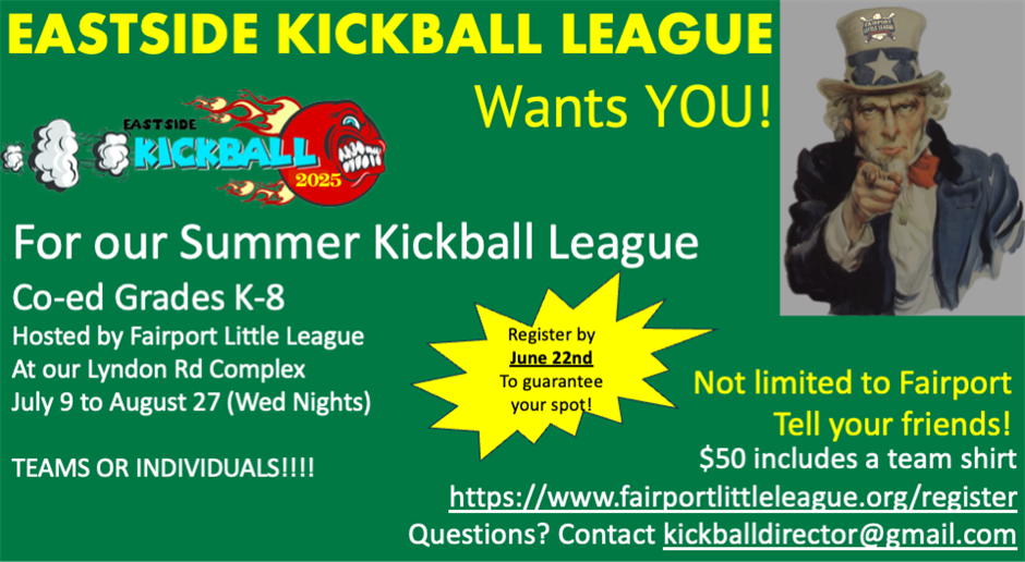 2025 Summer Kickball